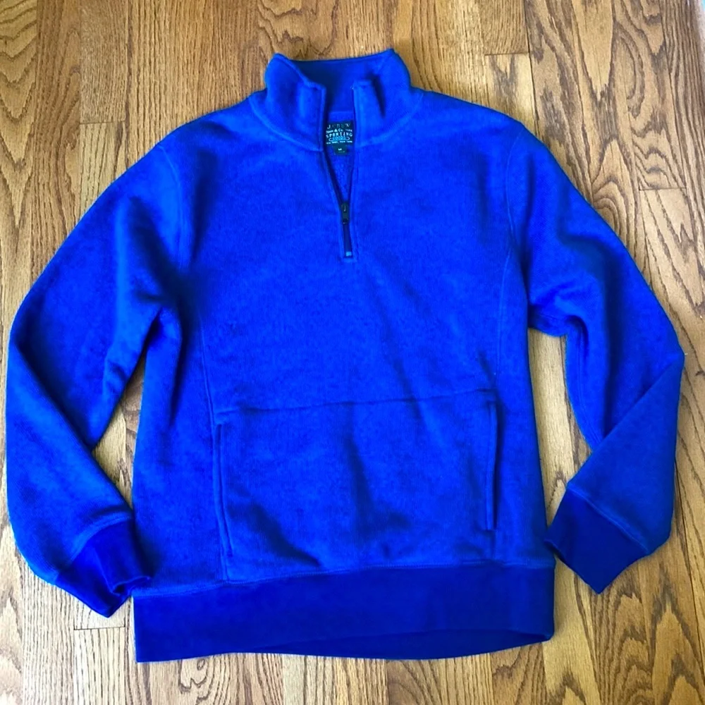 J Crew Trade & Co Sporting Goods Half-Zip Sweatshirt